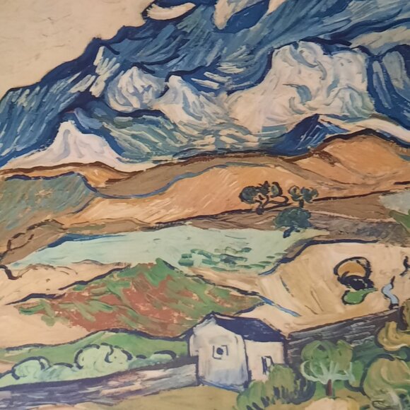 Art Print, "Les Alpilles" by Vincent Van Gogh - Picture 2 of 3